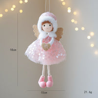 Christmas Winter Angel Girl Ornaments