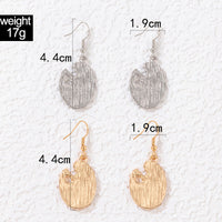 Artist Paint Gold Pallet Earrings