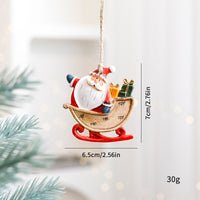 Resin Christmas Tree Ornaments Santa