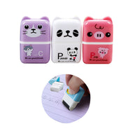 Cute Animal Roller Erasers Elementary School Children Creative