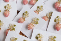 Handmade Japanese Strawberry Earrings