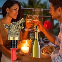 Wild Boar Head Bottle Pourer