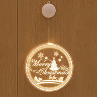 Pequeñas linternas decorativas LED navideñas en habitaciones