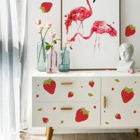 Creative Strawberry Wall Decal Stickers