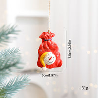 Resin Christmas Tree Ornaments Santa