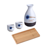 Pure Color Sake Gift Box Set Ceramic Gift