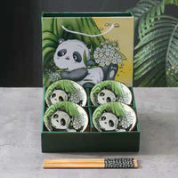 Panda Bowl Set Gift Box