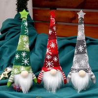 Elfos gnomos iluminados de Navidad