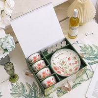 Ceramic Tableware Gift Box Bowl And Dish Set