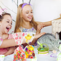 Easter Candy Plastic Treat Bags (50 Pcs)