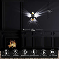 Bald Eagle Wall Light With Remote Control