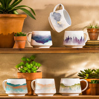 Creative Handmade Coffee Cup Gift Box Ceramic