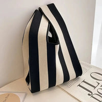 Knitted Mini Tote Bag