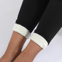 Winter Leggings Warm Thick High Stretch Lamb Cashmere Leggings