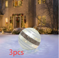 Inflatable PVC Christmas Ornament Balls