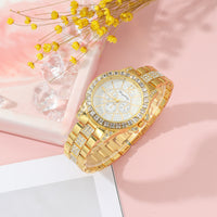 Fashion Watch Wallet Belt Perfume Lipstick Gift Set (5 Pcs)