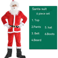 Santa Full Set Performance Costumes