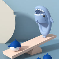 Sandales et pantoufles pour enfants été fond épais deuxième génération requin EVA pantoufles maison enfants Parent-enfant antidérapant fond souple bébé sandales