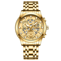 Montre d'affaires creuse non mécanique (hommes)