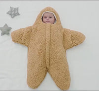 Baby Starfish Lamb Velvet Sleeping Bag