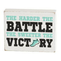 Sports Battle Victory Box Signs
