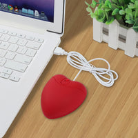 Forme de coeur de fille de souris mignonne filaire