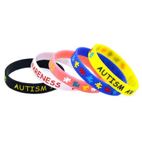 Autism Awareness Silicone Bands (50 PCs)
