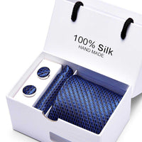 Coffret cadeau pour hommes, costume 5 pièces, cravate de mariage formelle d'affaires