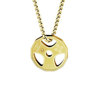 Collier de gymnastique de remise en forme en acier inoxydable