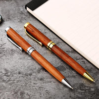 Stylo à bille en bois et métal