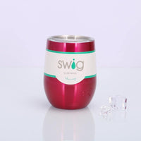 Taza de vino de acero inoxidable de 12 oz.