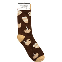 Life Begins After Coffee - Box Sign & Sock Set