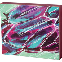 Let Your Dreams Be Your Wings - Block Sign
