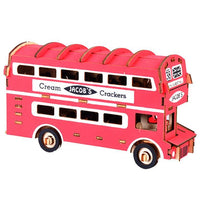 Double-Decker Bus 3D Wooden Puzzle