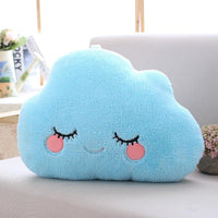 Almohadas de felpa Star Moon Rain Drop y Cloud