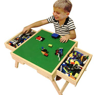 Table de jeu pliante en blocs de construction