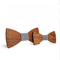 Noeuds Papillons en Bois (Enfant/Adulte)