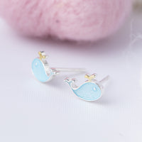 Boucles d'oreilles baleine en argent sterling S925