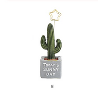 Cactus Message Holder
