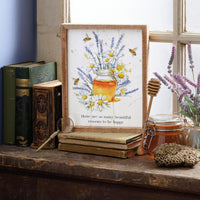 Beautiful Reasons To Be Happy - Inset Box Sign