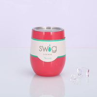 Taza de vino de acero inoxidable de 12 oz.