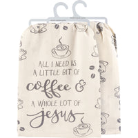 Coffee & Jesus - Kitchen Towel