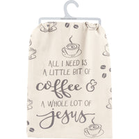 Coffee & Jesus - Kitchen Towel