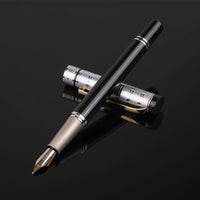 Stylos de calligraphie en métal à pointe dorée