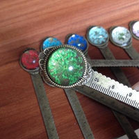 Dry Flower Gypsophila Ruler Bookmark