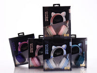 Auriculares Bluetooth con oreja de gato
