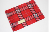 Bufandas unisex a cuadros de estilo clásico inglés