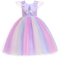 Unicorn Princess Dresses & Headbands (Child)