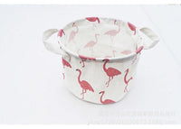 Mini Round Fabric Storage Bins