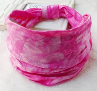 Diademas Retro Tie Dye
